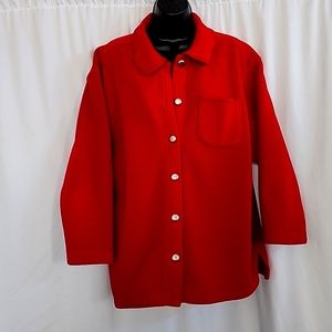 Fleece type casual jacket